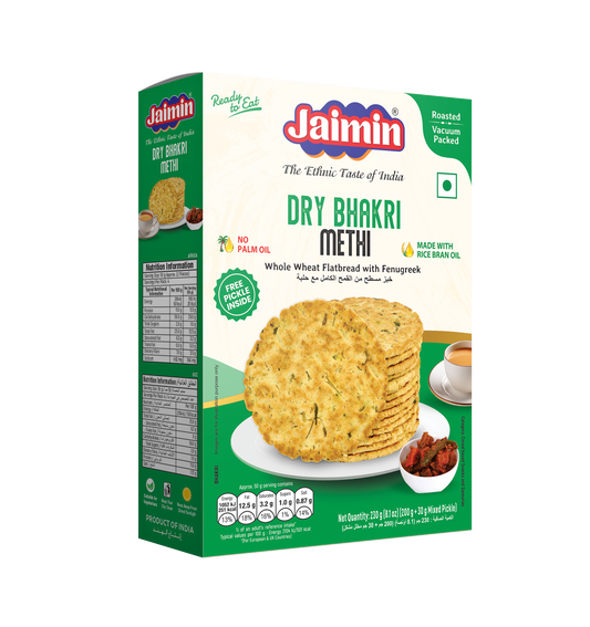Dry Bhakri Methi